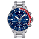 Tissot Seastar 1000 kvarts Chronograph herreur blå gradient T120.417.11.041.03