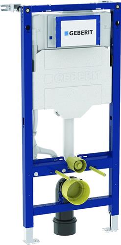 Vægmonteret indbygningsmodul 112 cm til væghængt toilet, Sigma 12 cm, PEX - Geberit