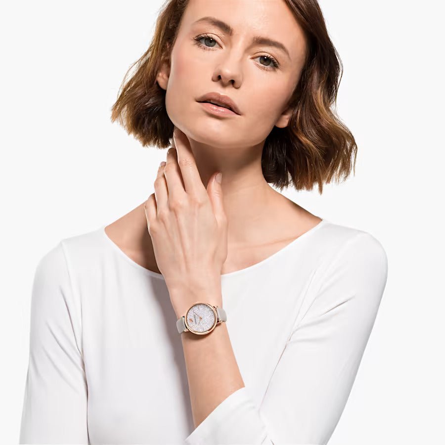 Swarovski ur Crystalline Joy Taupe 5563702