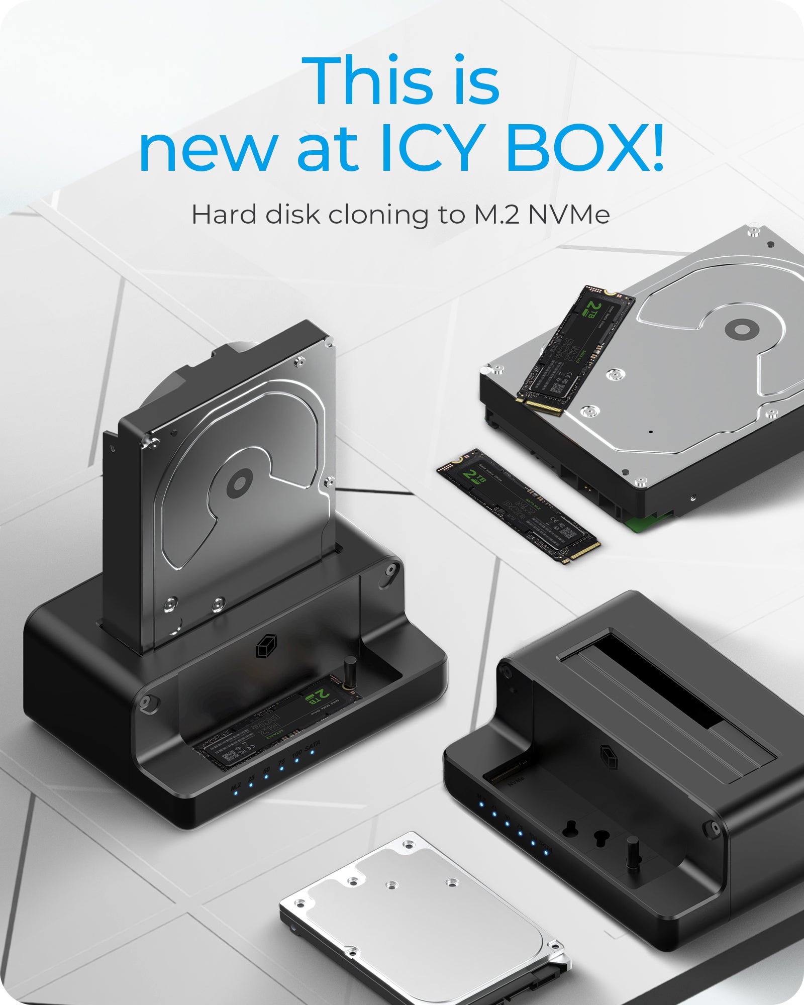 ICY BOX IB-2914MSCL-C31 HDD/SSD dockingstation