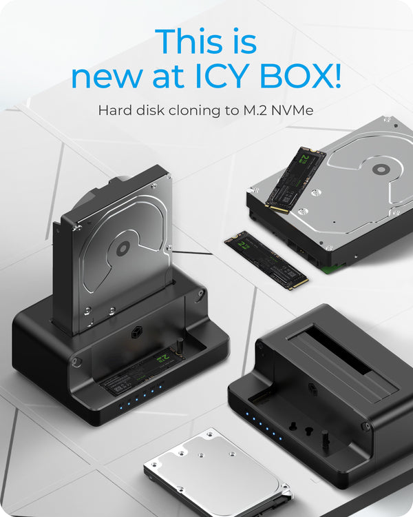 ICY BOX IB-2914MSCL-C31 HDD/SSD dockingstation