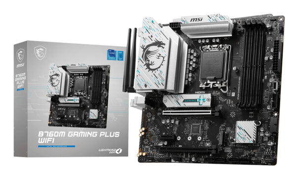 MSI B760M Gaming Plus WIFI Micro-ATX LGA1700