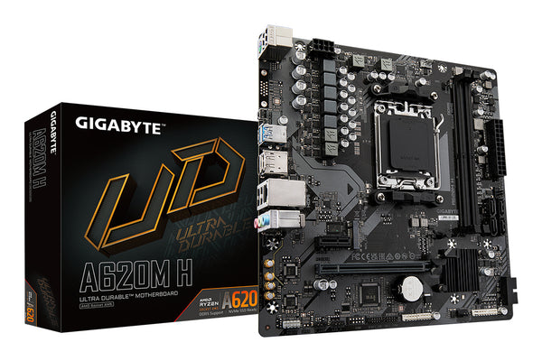Gigabyte A620M H Micro-ATX  AM5 AMD A620