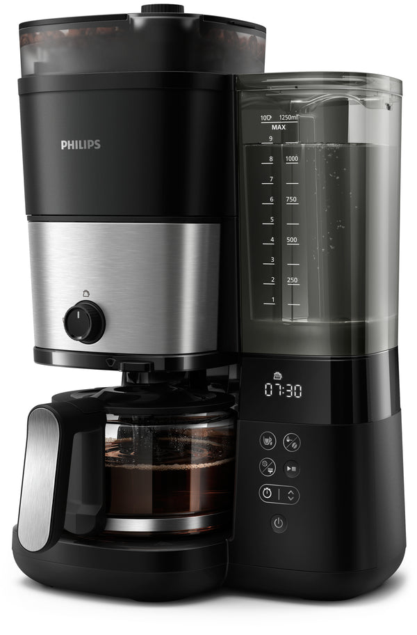 Philips All-in-1 Brew HD7888/01 Kaffemaskine med kværn 1,25 L Sort