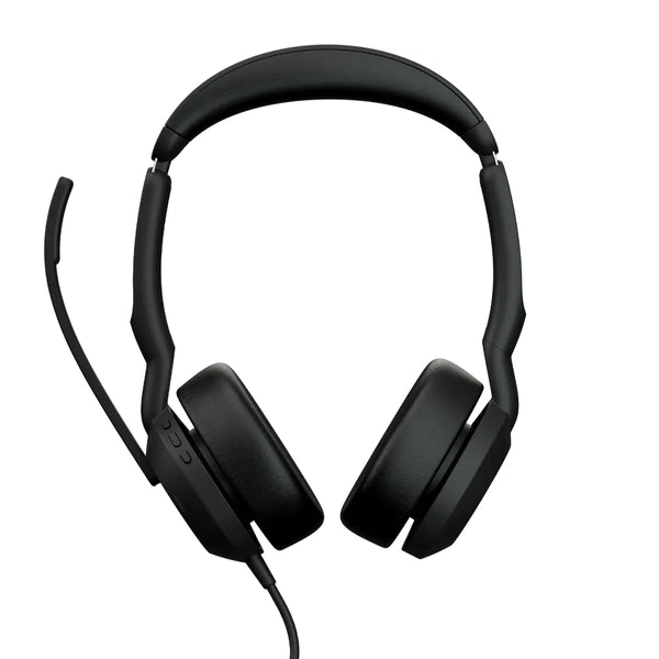Jabra Evolve2 50 Headset Ledningsført Kontor/Callcenter USB Type-C / USB Type-A Bluetooth Sort