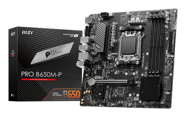 MSI PRO B650M-P Mini-ATX  AM5 AMD B650