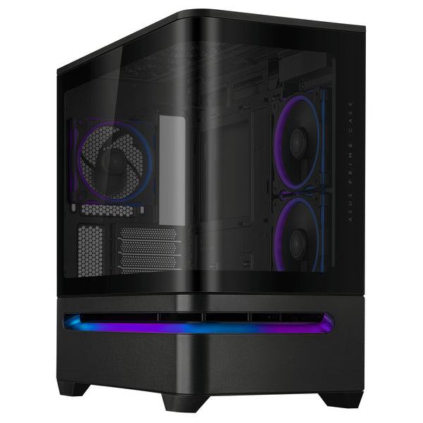 ASUS AP202 ARGB Black - Kabinet - Miditower - Sort