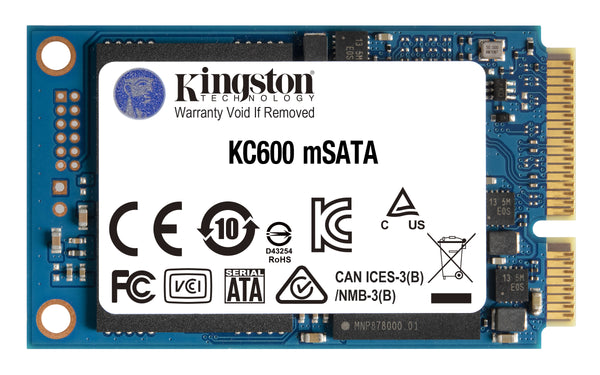 Kingston SSD KC600 512GB mSATA SATA-600