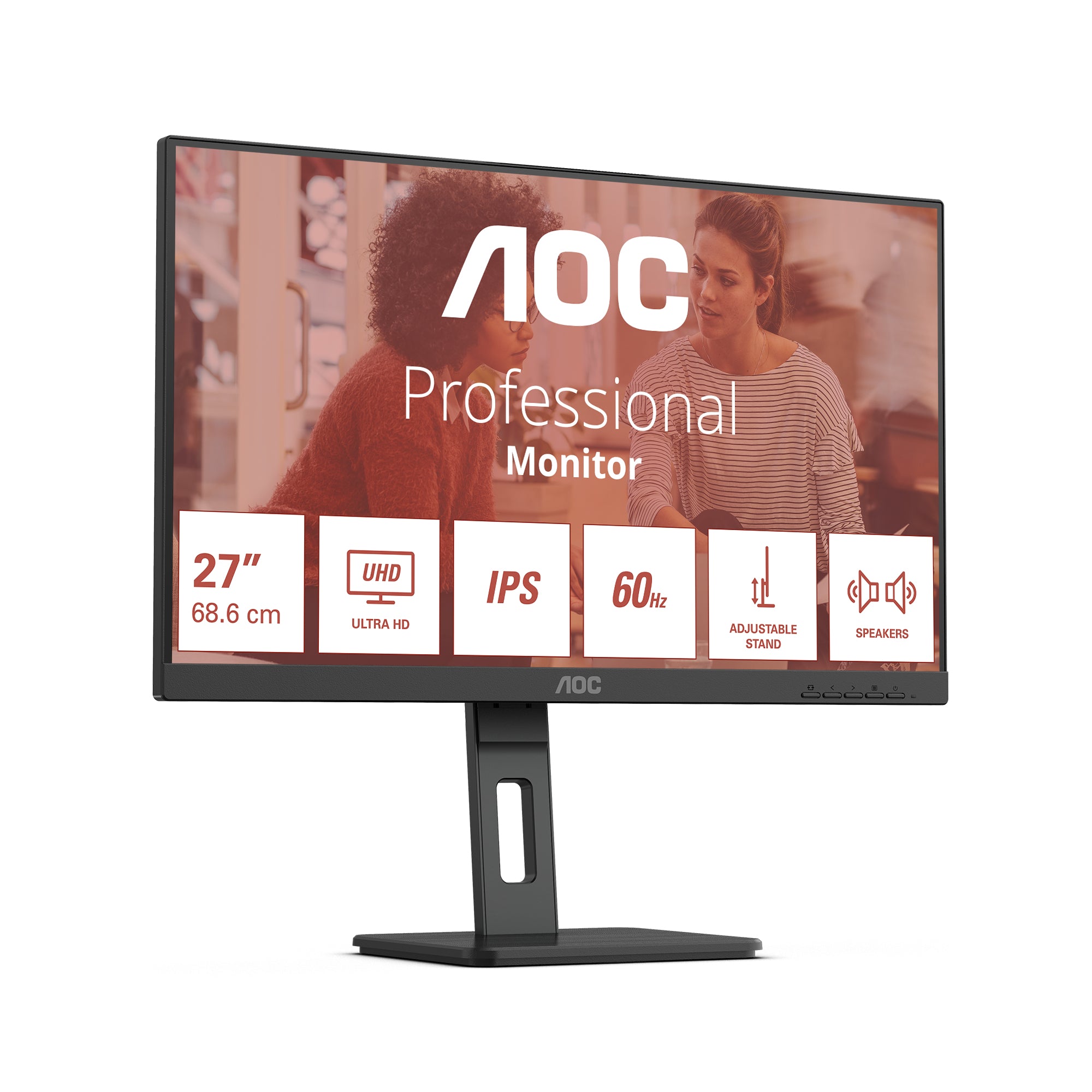AOC U27E3UF 27 IPS 3840 x 2160 (4K) HDMI DisplayPort 60Hz
