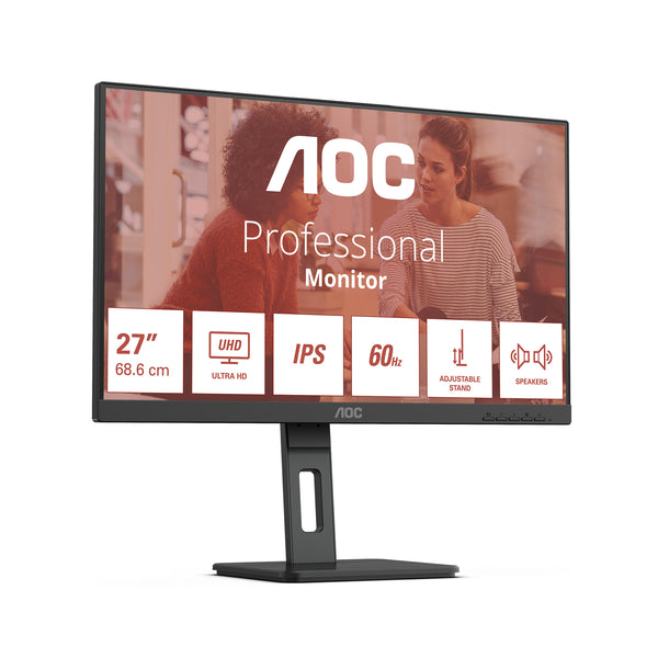 AOC U27E3UF 27 IPS 3840 x 2160 (4K) HDMI DisplayPort 60Hz
