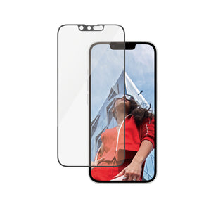 PanzerGlass - skærmbeskytter for mobiltelefon - ultra-bred pasform m. EasyAligner