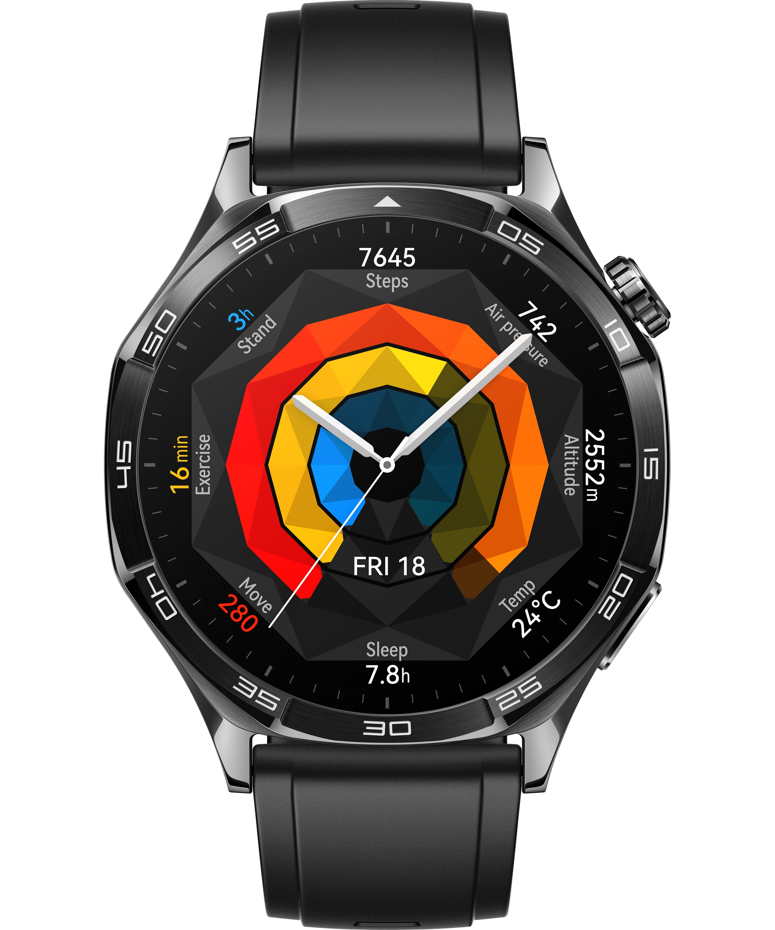 Huawei Watch GT 5 46 mm Sort Smart ur