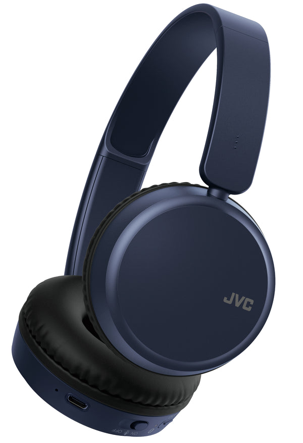 JVC HA S36W Trådløs Hovedtelefoner Blå