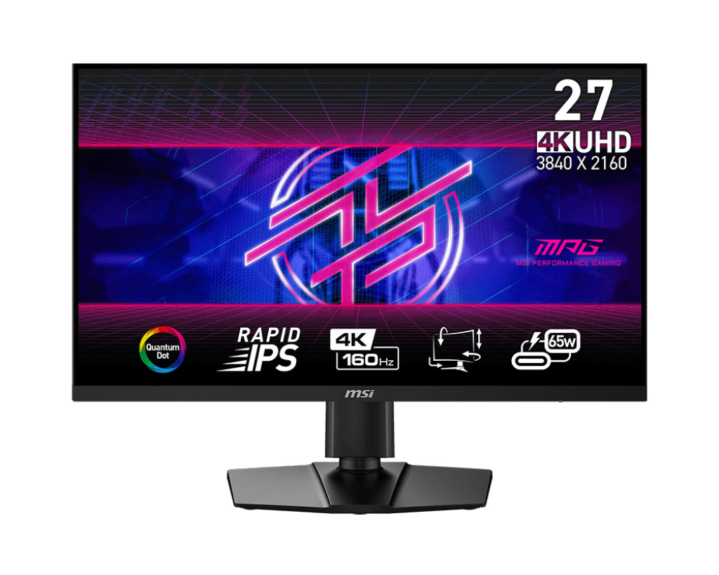 MSI MPG 274URFDE QD 27 Fast IPS 3840 x 2160 (4K) HDMI DisplayPort USB-C 160Hz