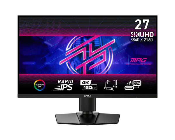 MSI MPG 274URFDE QD 27 Fast IPS 3840 x 2160 (4K) HDMI DisplayPort USB-C 160Hz