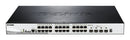 D-Link DGS 1510-28XMP Switch 28-porte Gigabit  PoE+