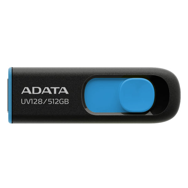 ADATA UV128 512GB USB 3.2 Gen 1 USB stick Sort Blå