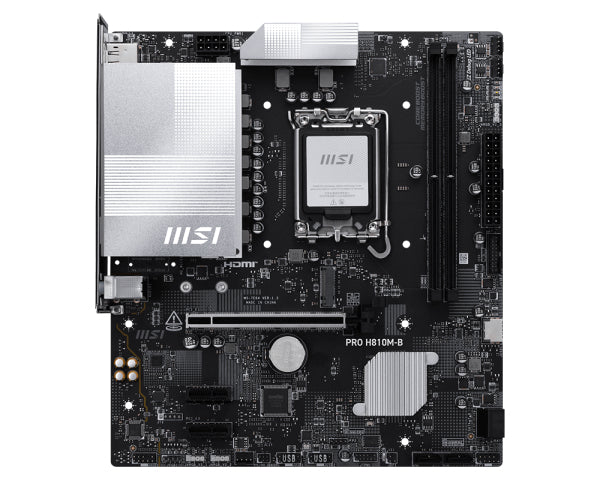 MSI PRO H810M-B bundkort Intel H810 LGA 1851 (Socket V1) micro ATX