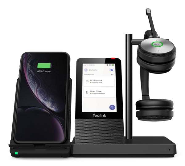 Yealink WH66 Dual X UC Trådløs Headset Sort