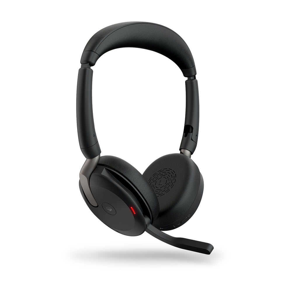Jabra Evolve2 65 Flex MS Stereo Trådløs Headset Sort