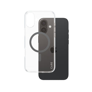 PanzerGlass CARE Urban Combat Case Magsafe Sort til Apple iPhone 16 Plus