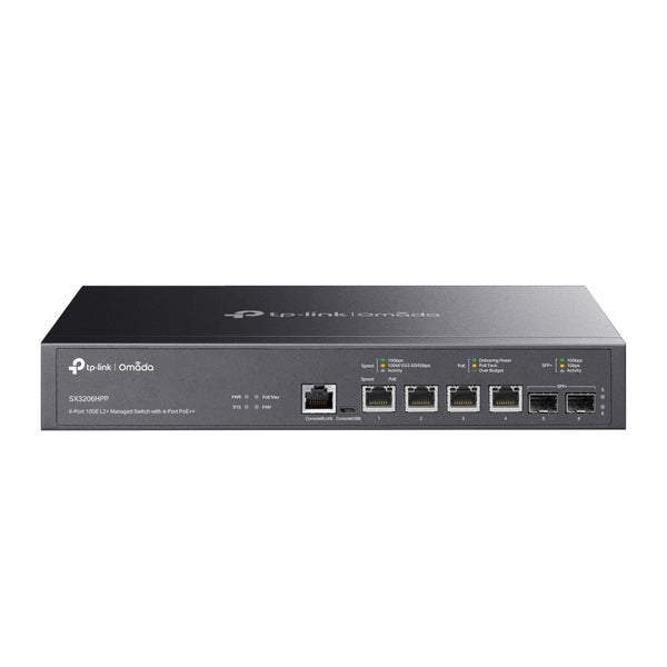 TP-Link JetStream TL-SX3206HPP V1 Switch 6-porte 10 Gigabit  PoE++