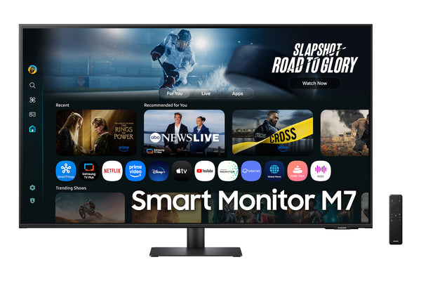Samsung M7 M70F computerskærm 109,2 cm (43) 3840 x 2160 pixel 4K Ultra HD LCD Sort