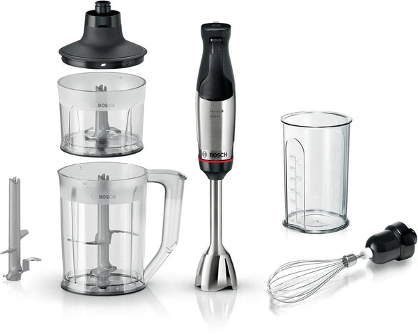 Bosch Serie 6 MSM6M652 blender 1,3 L Blender til madlavning 1000 W Sort, Rustfrit stål