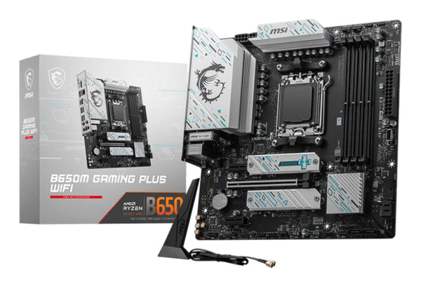 MSI B650M GAMING PLUS WIFI Micro-ATX Socket AM5 AMD B650
