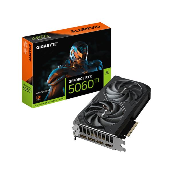 GIGABYTE GeForce RTX 5060 Ti WINDFORCE 16G 16GB