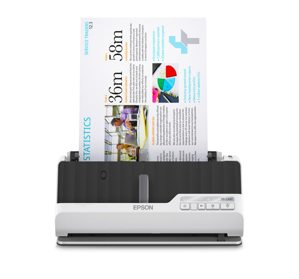 Epson DS-C490 Scanner med papirfødning Desktopmodel