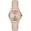 Burberry dameur The City Diamond 34mm roseguld Bu9131