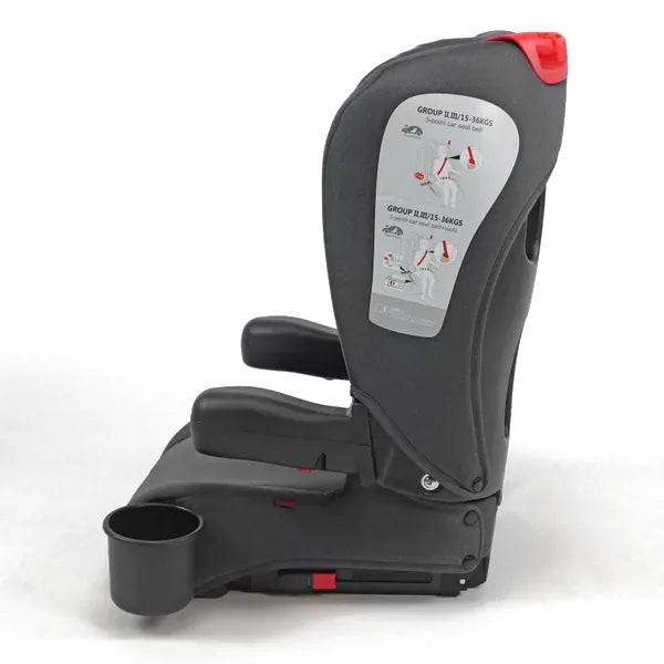 Autostol 15 Til 36 Kg. – Easyfix, Grå – Asalvo