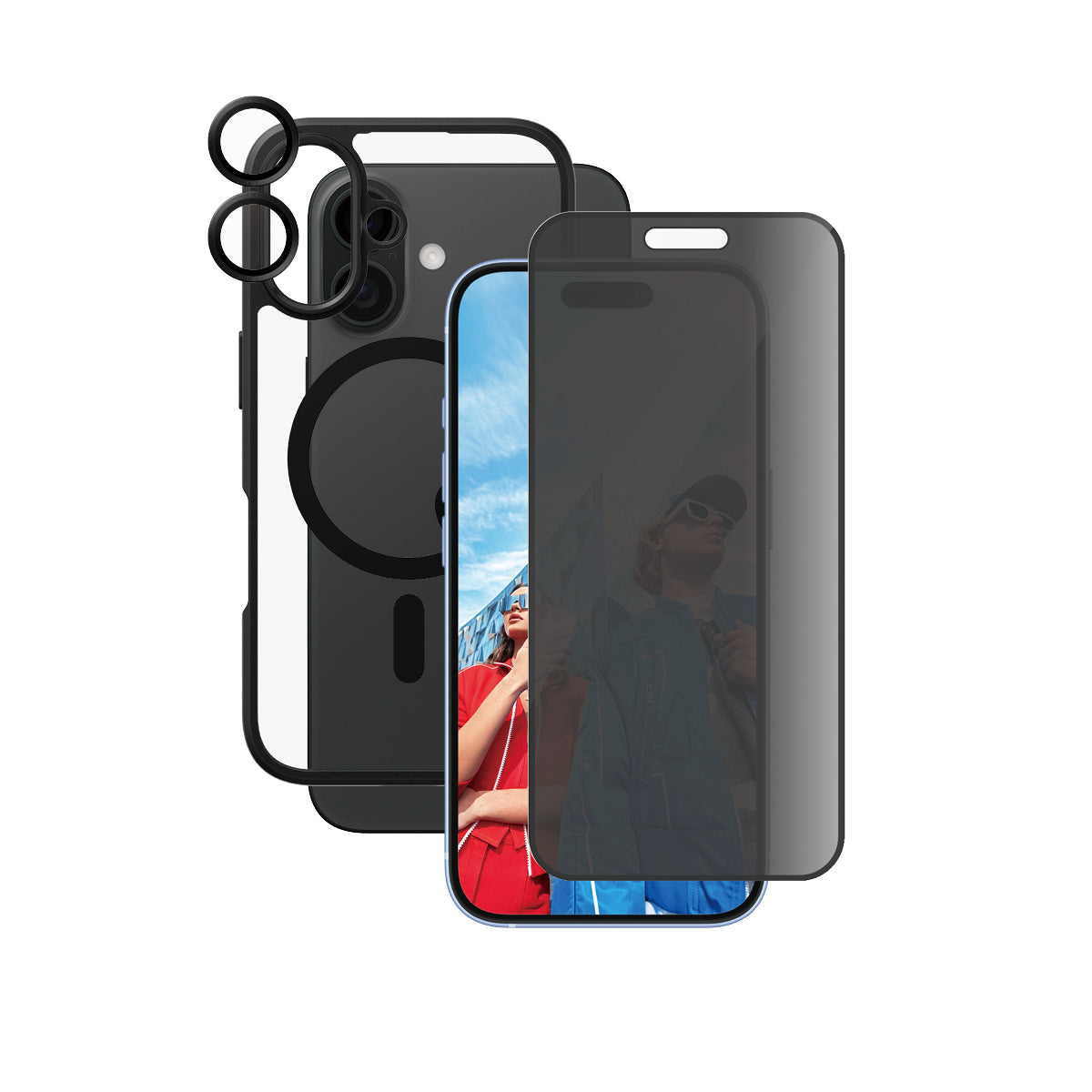 CARE by PanzerGlass Beskyttende kasse Gennemsigtig Apple iPhone 16