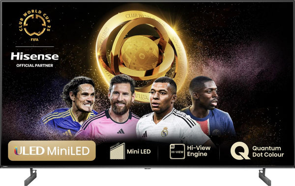 Hisense 75U6NQ 75 4K UHD (2160p) Sort Mørkegrå
