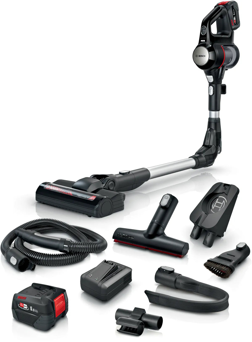 Bosch Unlimited 7 BSS711FRSH Støvsuger Pind/håndholdt Sort