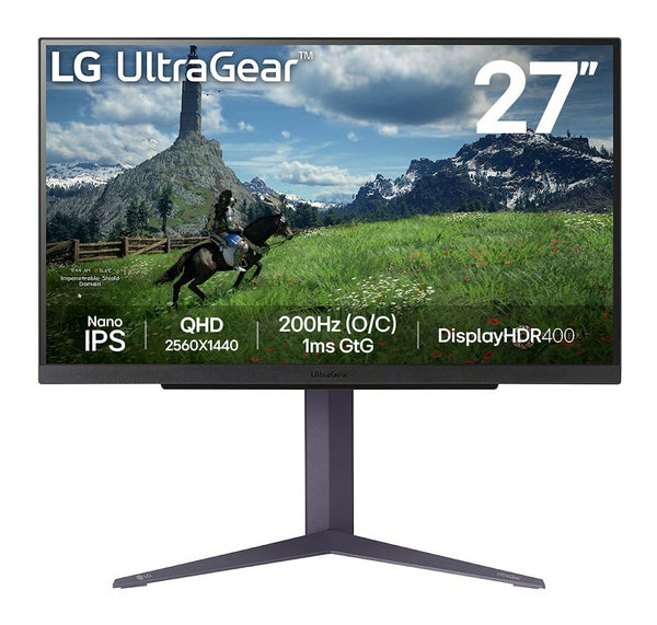 LG UltraGear 27GS85Q-B 27 LED Gaming Skærm 2560 x 1440