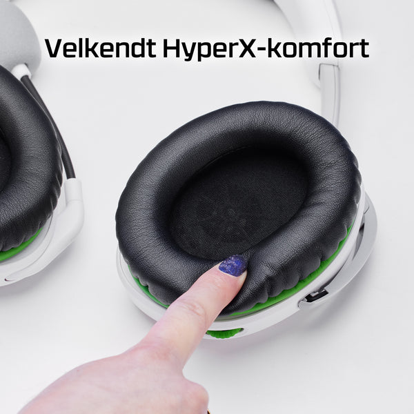 HyperX CloudX Stinger 2 Kabling Headset Grå Hvid