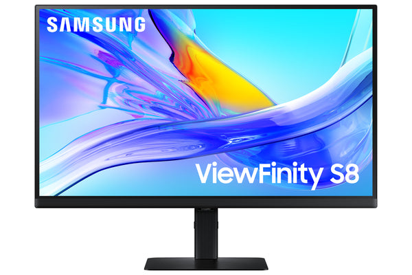 Samsung ViewFinity S8 S27D800UAU 27 3840 x 2160 (4K) HDMI DisplayPort USB-C 60Hz  Dockingskærm