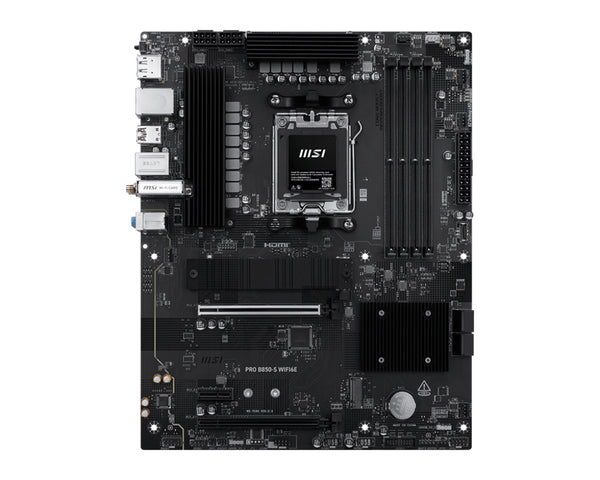 MSI PRO B850-S WIFI6E bundkort AMD B850 Sokkel AM5 ATX