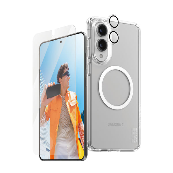 PanzerGlass CARE by ® Flagship 3-in-1 Bundle Samsung S25 Edge