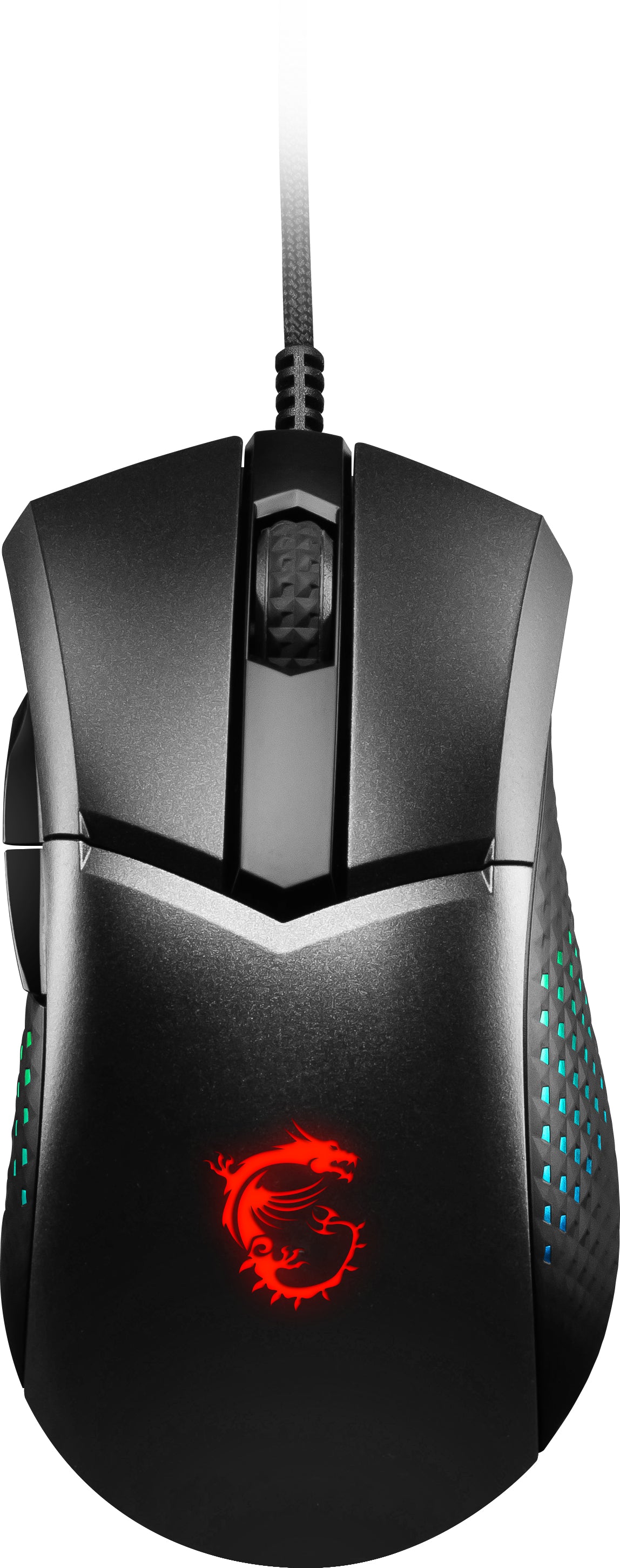 MSI Clutch GM51 Optisk Kabling Sort
