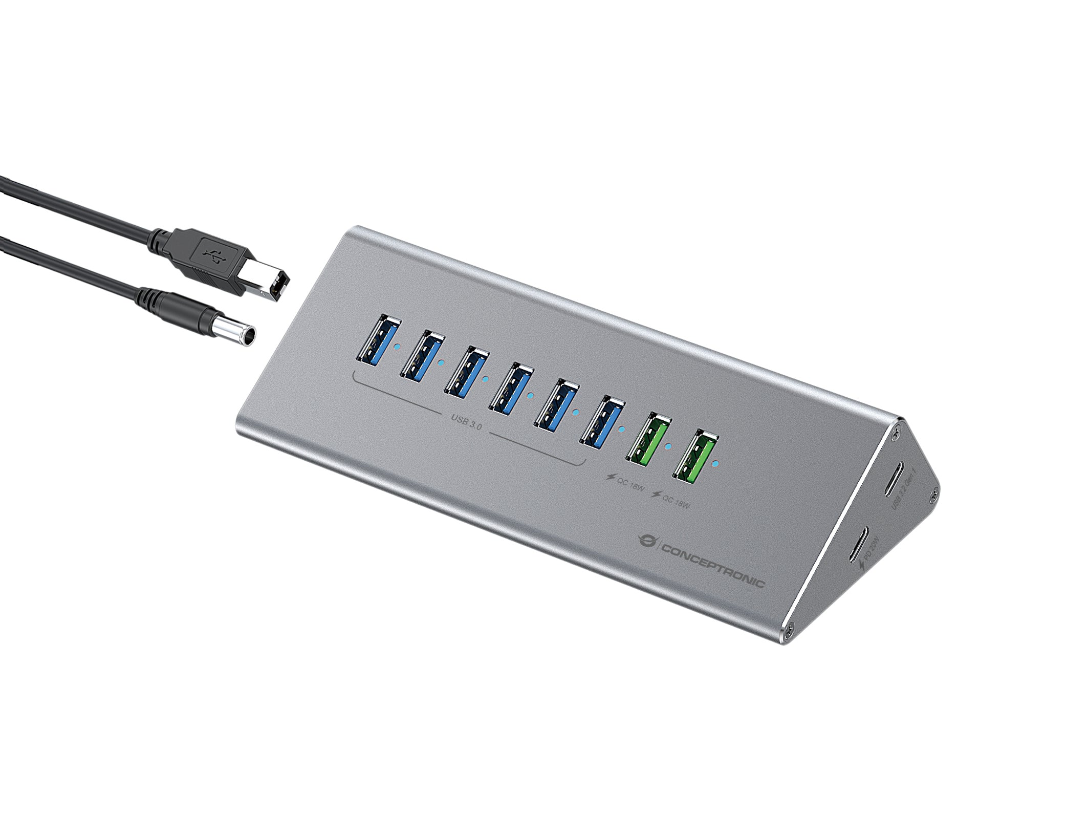 Conceptronic HUBBIES HUBBIES18G Switch 10-porte USB