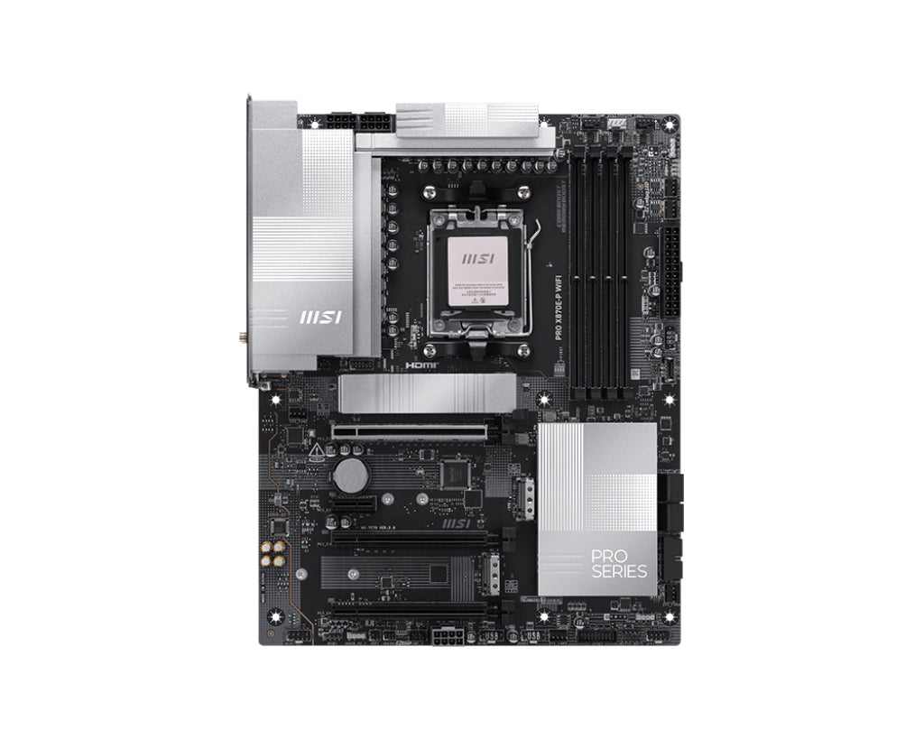 MSI PRO X870E-P WIFI bundkort AMD X870E Sokkel AM5 ATX