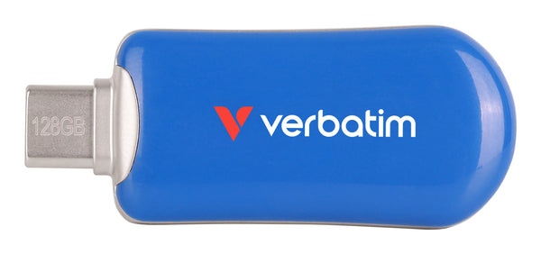 Verbatim 30233 USB-nøgle 128 GB USB Type-C 3.2 Gen 1 (3.1 Gen 1) Blå
