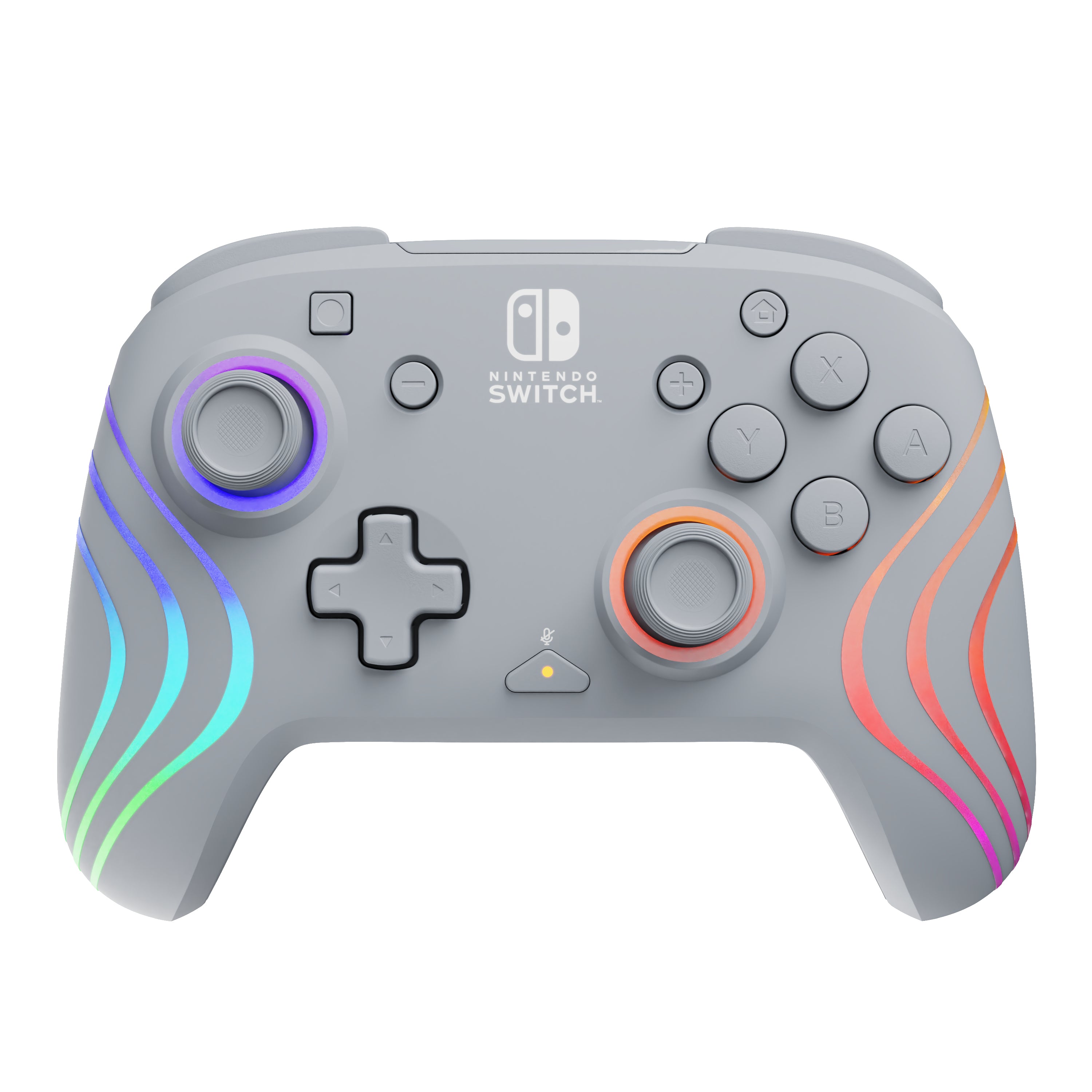 PDP Afterglow Wave Grå USB Gamepad Analog/digital Nintendo Switch, Nintendo Switch OLED