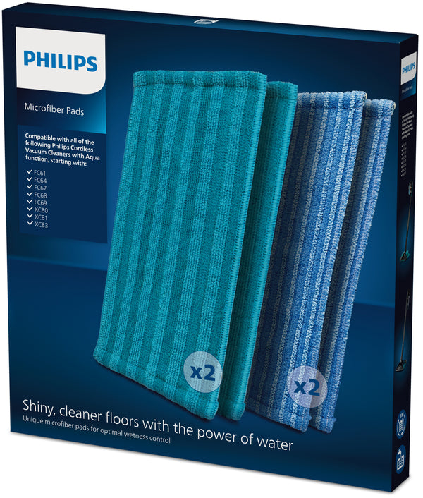 Philips XV1700 Støvsuger Microfiber pad set