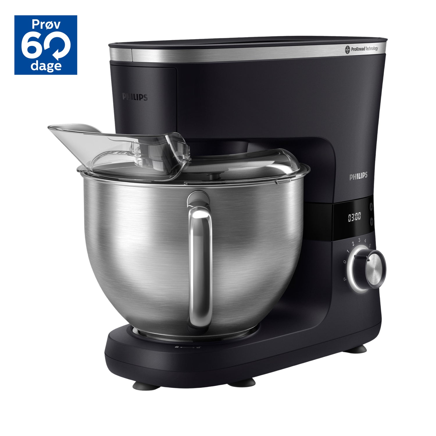 Philips Series 7000 HR7962 Køkkenmaskine 5.5liter Sort