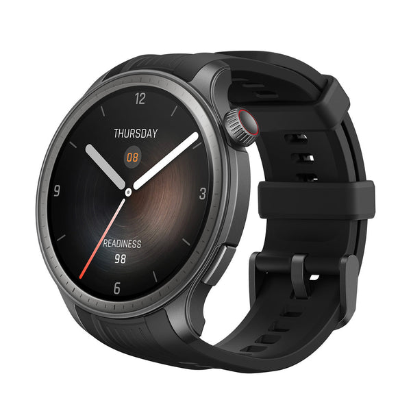 Amazfit Balance 3.81 cm (1.5&quot ) AMOLED 46 mm Digital 480 x 480 pixels Touchscreen Black Wi-Fi GPS (satellite)