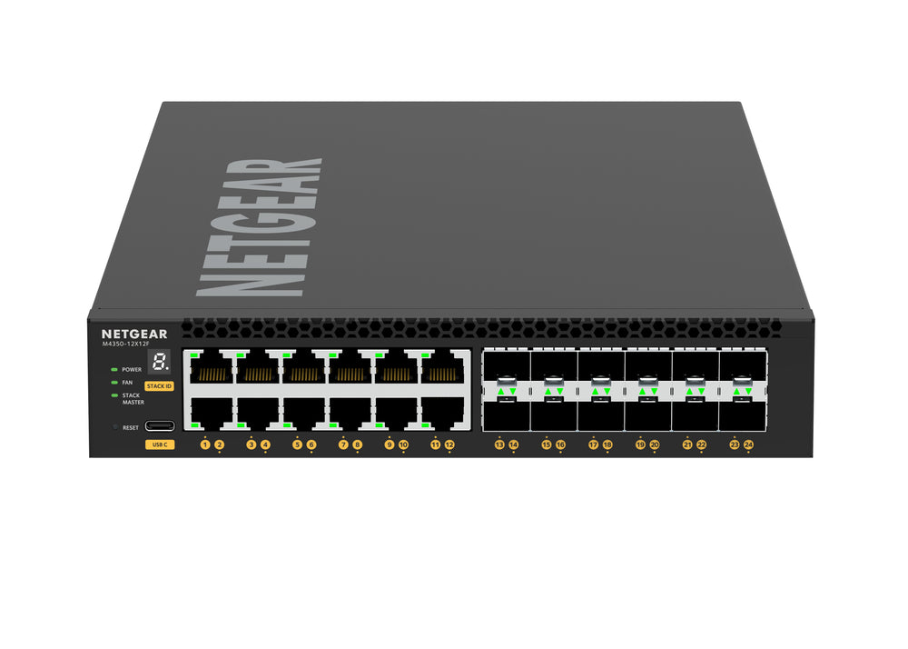NETGEAR M4350 Series M4350-12X12F Switch 24-porte 10 Gigabit Ethernet